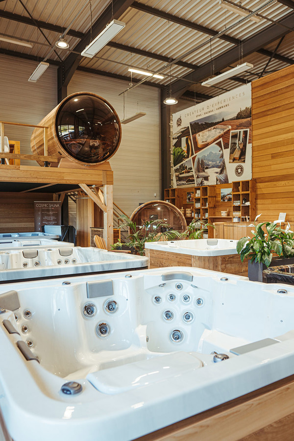showroom vente spa sauna jacuzzi annecy
