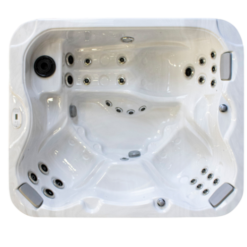 crystal spa jacuzzi 3 places exterieur decoration viskan